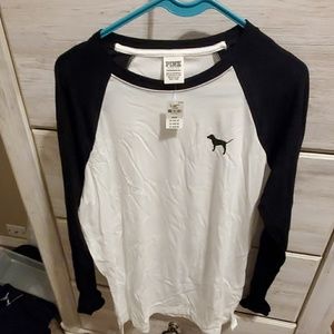 Size XS long sleeve Pink shirt with tags